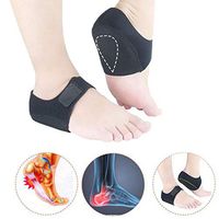 Heel Wrap,Coxeer 2 Pairs Heel Brace Heel Wrap Soft Plantar Fasciitis Wrap Heel Cushion Protector Heel Sleeve for Pain Heel Support