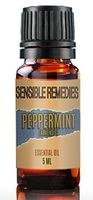 Peppermint (Arvensis) Essential Oil 100% Pure Therapeutic Premium Quality Undiluted, Sensible Remedies 5 mL (0.167 fl oz)