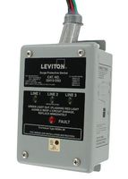 Leviton 32412-DS3 120/240/120 Volt, Hi-Leg Split Phase Delta Panel Protector, DHC and X10 Compatible, 80Ka Max Surge Current