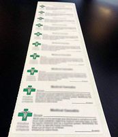 500 (All State) Green Cross Labels - Medical Stickers -