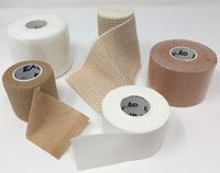 Athletic Tapes + Wraps (Includes Athletic Tape + Kinesiology Tape + Cohesive Bandage + Elastic Bandage + Tape Underwrap)