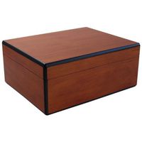 Savoy by Ashton Medium Humidor in Pearwood, 50 Cigar Capacity