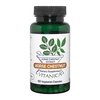 Vitanica, Horse Chestnut, Promotes Vein and Capillary Strength & Circulation, Vegan, 60 Capsules