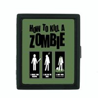 Metal Cigarette Case Holder Box the 2nd Zombie Design-008