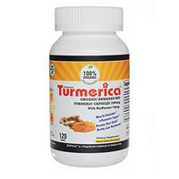 Hawaiian Turmeric Curcumin 1000mg Capsules with BioPerine Black Pepper 10mg - Made in The USA, 120 Vegetarian Capsules