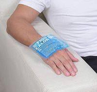 PTM Cold Hot Compress - Anatomic - Reusable 13X13 cm for Sports Injuries, Arthritis, Strains, Contusions, Post Surgical, First Aid, All Other Hot or Cold Therapies. Heat & Ice Pack