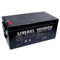Universal Power Group 12V 250Ah Sealed Lead Acid Replacement Battery for Solar System Battery