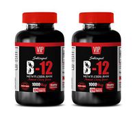 Brain Support Supplement - B12 METHYLCOBALAMIN 1000 MCG - b12 Vitamin 1000 mcg chewable - 2 Bottles 240 Fast Dissolve Tablets