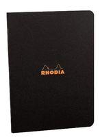 Rhodia Classic Black Staplebound - Lined 8.25 x 11.75 Notebook - R119169