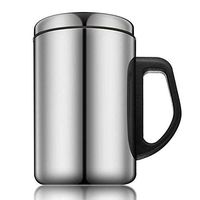 ZHENQ Stainless Steel Vacuum Flask, Vacuum Flask, Kettle, Portable Vacuum Bottle, Coffee Cup, Thermos Bottle with Excellent Insulation Effect, Good Sealing, no Leakage (Color : B)