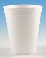 Disp. Cold/Hot Cup, 10 oz, White, PK1000