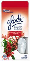 Glade Plugins Scented Oil Refill, Red Honeysuckle Nectar, 0.67 Fluid Ounce