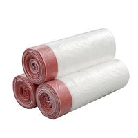 Pekky 13 Gallon Kitchen Drawstring Trash Bags, Heavy Duty, Clear, 105 Counts