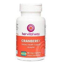 Cranberex Cranberry Concentrate Supplement Pills | Cranberry Extract Capsules for Urinary Tract Health and Kidney Care | 36mg PAC