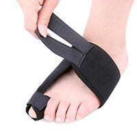 Bunion Splints -1Pair for Left and Right Foot - Foot Pain Relief Corrector for Bunion Corrector -Alignment Treatment - Orthopedic Sleeve Foot Wrap Night Time Support for Men & Women, One Size, Black