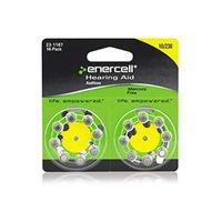 Enercell® Size-10/230 Zinc-Air Hearing Aid Batteries (16-Pk)