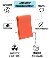 Universal Aluminum Splint Rolled 36" (Purple)