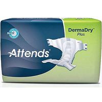Attends DDP20 Derma Dry Plus Diapers - Medium, 32-44 in. (24/Pack) (24/Pack)