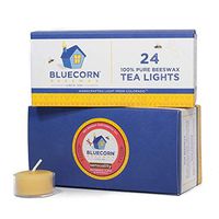 Bluecorn Beeswax Aromatherapy Tea Lights (24-Pack) (Sensuality)