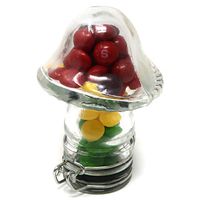 Mushroom Clear Glass Container (100mL/Medium)