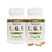 FEBICO Chlorella Growth Factor- Natural CGF Capsules 500mg-3 Month Supply, Non-GMO, Vegan, Supports Immunity and Skin Health