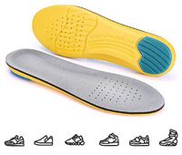 Flat Feet Orthotic Insoles,Breathable High Arch Support Inserts,Relieve Plantar Fasciitis Memory Foam Insoles for Women Men(Medium)