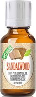 Sandalwood Essential Oil - 100% Pure Essential Oil (70% Jojoba / 30% Sandalwood) - 30ml