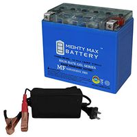 Mighty Max Battery YTX20L-BS Replaces Kawasaki JT1200-A-B, C, STX-R 02-07 + 12V 4A Chrgr Brand Product