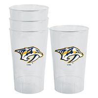 NHL 4-Pack Plastic Tumbler Cups (Nashville Predators)