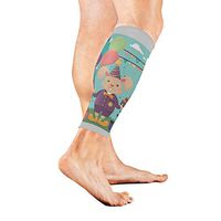 Stretch Sport Calf Sleeve Birthday Celebration of Rabbit Protective Guard for Men Women - Best Footless Compression Socks for Shin Splints, Running,Basketball Football (1 Pair)