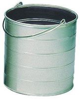 Royce Rolls Stainless Steel 10-Gallon Round Mop Bucket - #10
