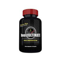boostULTIMATE Testosterone Booster Pills, Low T Supplement with Tongkat Ali, Maca, L-Arginine & Ginseng for Natural Male Enhancement - Increase Your Muscle Size, Energy & Stamina - 60 Capsules