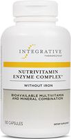 Integrative Therapeutics - Nutrivitamin Enzyme Complex without Iron - Bioavailable Multivitamin and Mineral Combination - 180 Capsules