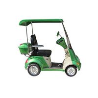 E-Wheels EW-54 4-Wheel Buggie Electric Mobility Scooter - Sour Apple