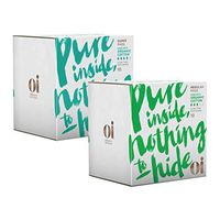 Oi Certified Organic Cotton Pads | 1 Box of 10 Regular Pads and 1 Box of Super Pads | Ultra-Thin and Winged | Individually-Wrapped