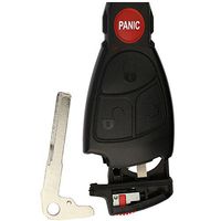 KeylessOption Keyless entry Car Remote Key Fob Shell Button Pad Battery Clip for IYZ3312