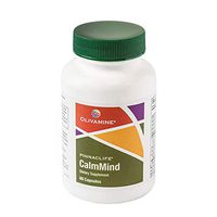 Olivamine Pinnaclife CalmMind Vitamins 60 Capsules with Olive Leaf Extract, B Vitamins, Magnesium Glycinate, and Curcumin