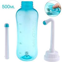 Peri Bottle for Postpartum Care, Tinabless 500ml Portable Travel Bidet for Baby, Women or Bedridden Patient with 2 Nozzles for Different Needs