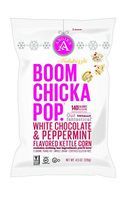 Angies Boom Chicka Pop Holidrizzle Kettle Corn Popcorn 4.5oz (White Chocolate Peppermint)