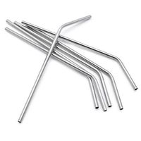 Sur La Table Stainless Steel Straws SS-024-SS, Set of 6
