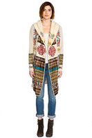 Johnny Was Joponi Print Duster - B55018-9 (Medium, Ochre)
