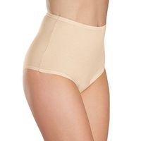Women's Incontinence Underwear - 3pk Washable Reusable Panties, Beige, Small