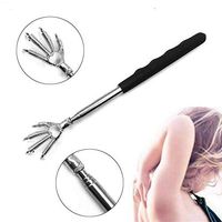 Telescopic Back Scratcher - Pocket Scratching Massage Kit Bear Claw Back Scratcher