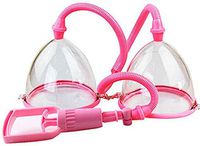 SIPENGFEI Sucking Ball Cupping Cupping Massage Female Bust up Two Cup/Georgette Size CD Cup (13cm)