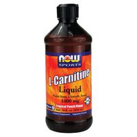 NOW Foods L-Carnitine Liquid Tropical Punch 1000 mg - 16 oz.