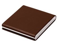Panegy Metal Leather Slim Cigarette Case Tobacco Storage Box Holder Wallet Replacer (Brown)
