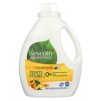 Seventh Generation Natural Laundry Detergent, Fresh Citrus, 100 oz. (Pack of 4)