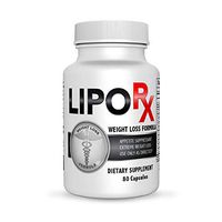 Nutriment Lipo Rx Diet Pills for Extreme Weight Reduction, 80 Capsules