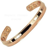 Mens Womens Copper Magnetic Bracelets for Arthritis Pain Relief Carpal Tunnel Tendonitis Tennis Elbow Joint Wrist Tarnish Free Health Bracelet-SP (L: Wrist Size 7.7"-8.75"/19.5-22.5cm)