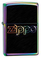 Zippo Lighter: Rainbow Zippo Logo - Spectrum 79713